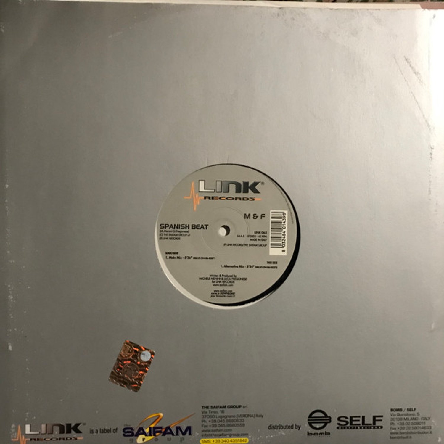 Spanish Beat, M & F | Media condition: Very Good Plus (VG+) | 12