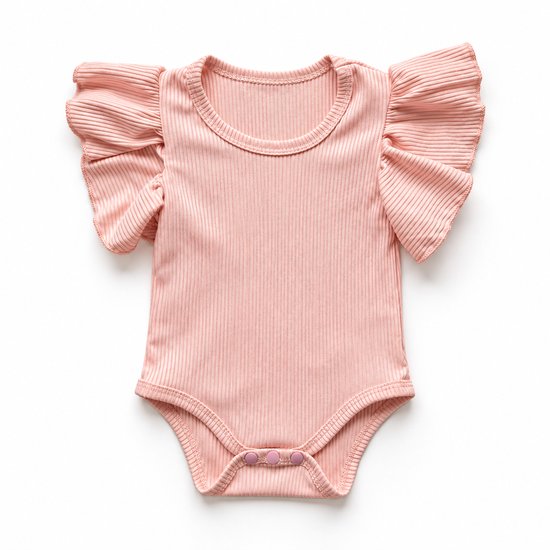 Kraamcadeau pakket - meisje - roze - eend - boekje- Babyshower cadeau - Kraammand - Babycadeau - romper — afbeelding 2