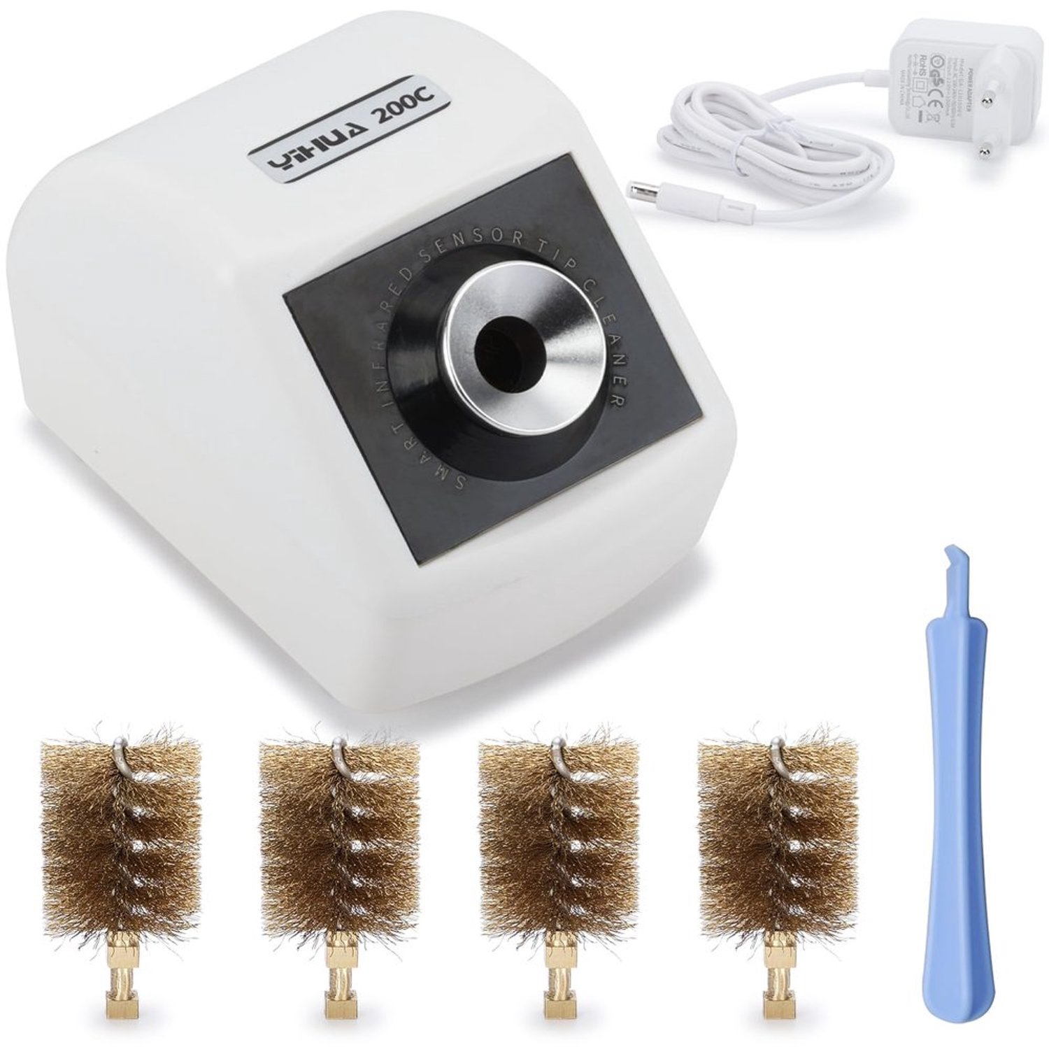Gemotoriseerde Soldering Iron Punt Cleaner met Infrared Sensor