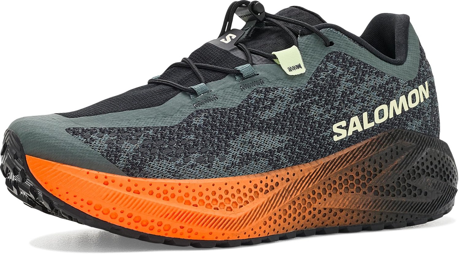 Salomon AERO GLIDE 4 GRVL Hardloopschoenen Urban Chic/ /Lime 46 2/3 Zwart