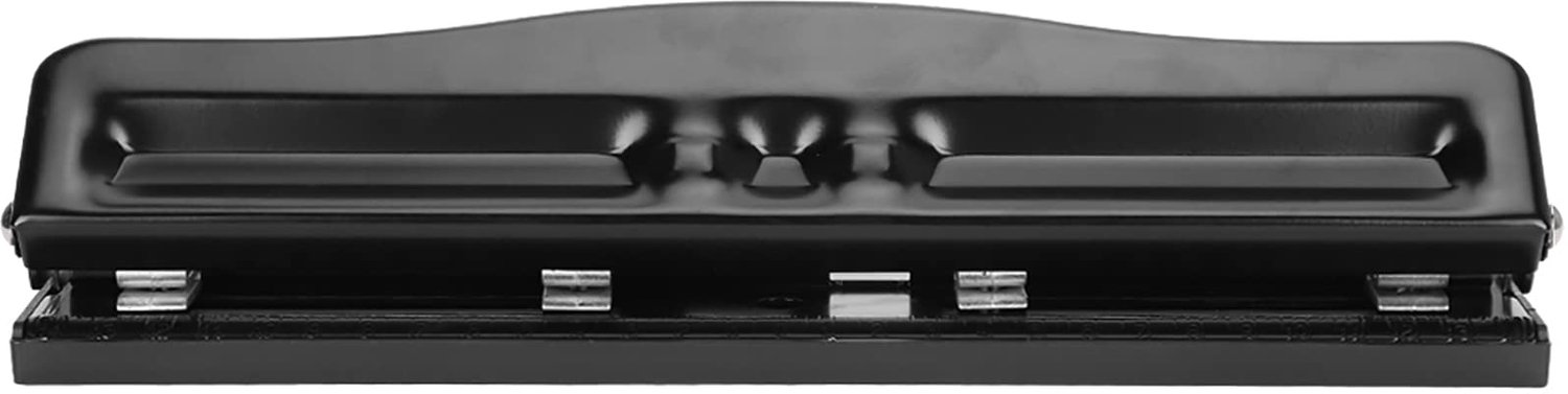 Papierpuncher 10 Vel Capaciteit - Verstelbare Gatpuncher - Handmatige Punch - Desktop Ring Puncher - Precieze Positionering - Schokbestendig en Duurzaam - Ponsmachine