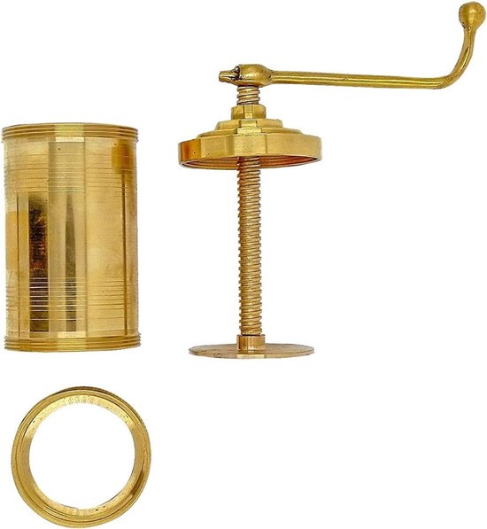 Handmatige Pastamaker van Massief Messing — afbeelding 2