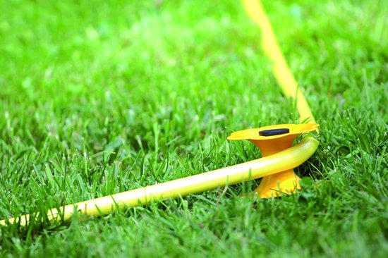 Tuinslanggeleiding 17 cm - meerkleurig - bloemenlook - voorkomt slang- en kabelwartel - ServiceTopper — afbeelding 4