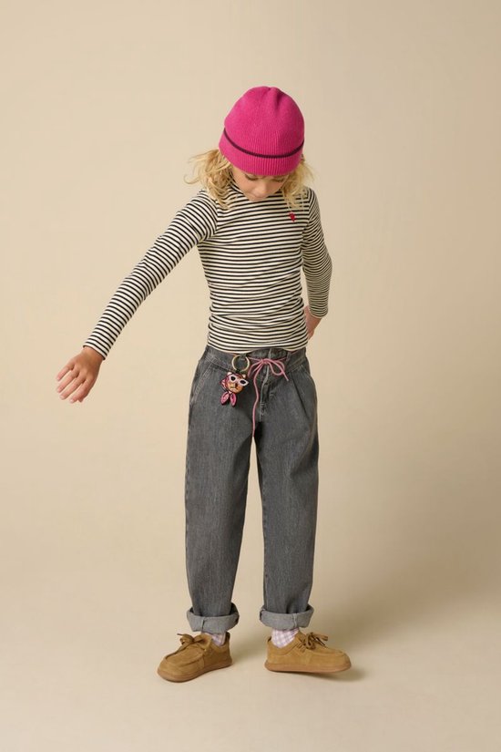 Grijze Barrel Fit Jeans