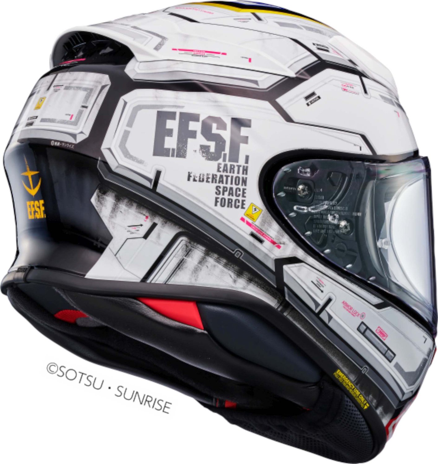 Shoei NXR2 Gundam Helm - Maat XS (53/54) - – foto 2