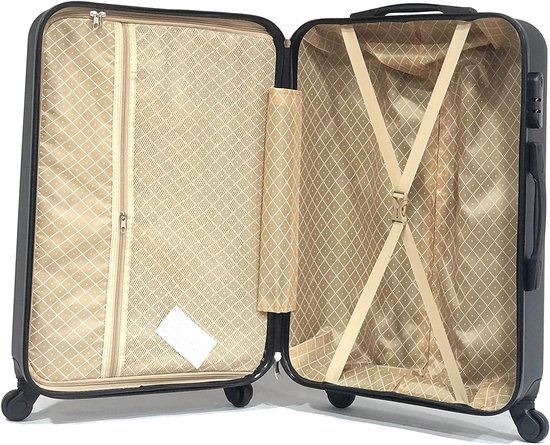Koffer 65 cm en toilettas — afbeelding 3