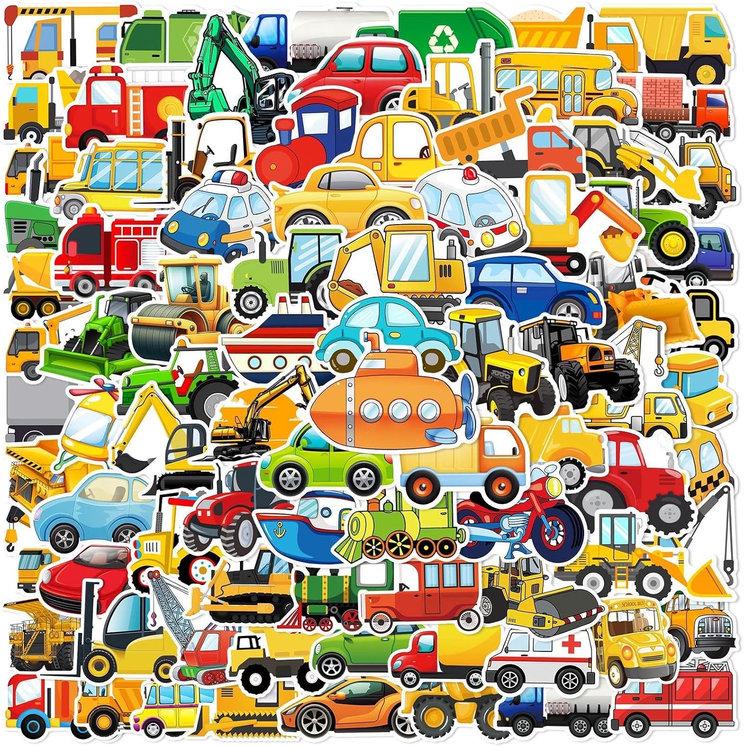 stickers - diverse designs - waterafstotend - perfect voor decoratie - Vemera