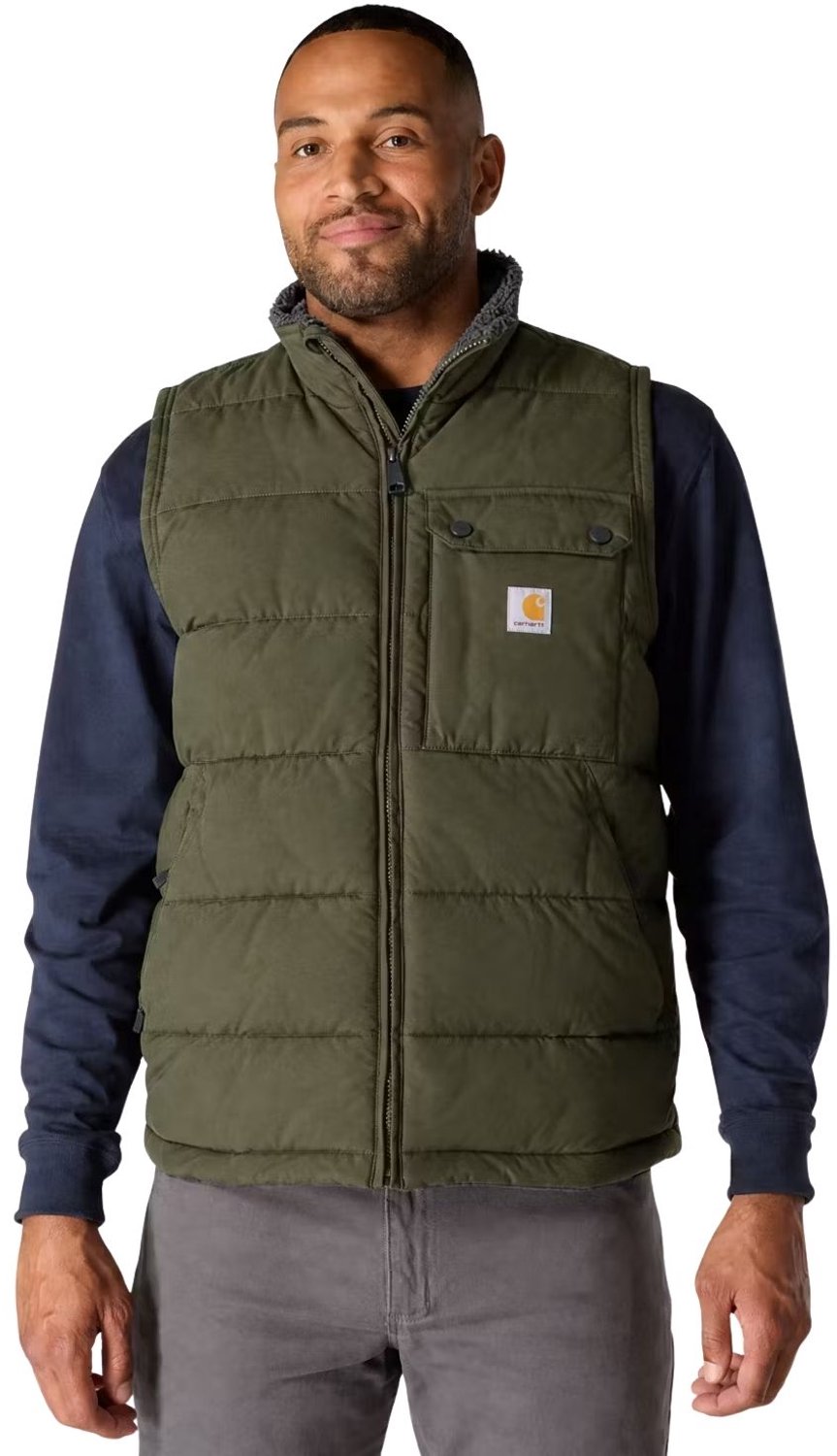 Carhartt Montana Winterbodywarmer heren Groen L