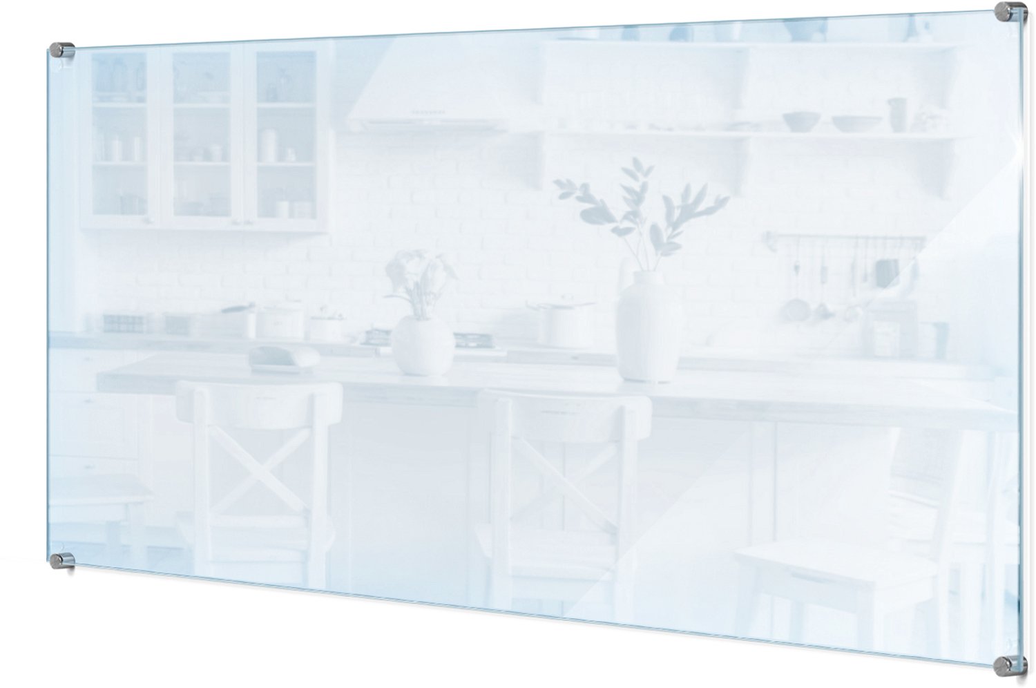 Wallmuralia Achterwand Keuken - Transparant Keuken Achterwand Glas Met Print - 100 x 50 cm - Foto Achterwand Keuken - Kookplaat Achterwand - Spatplaat Keuken