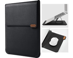 Laptop Sleeve 13-14 Inch met Stand & Muispad - Merkloos