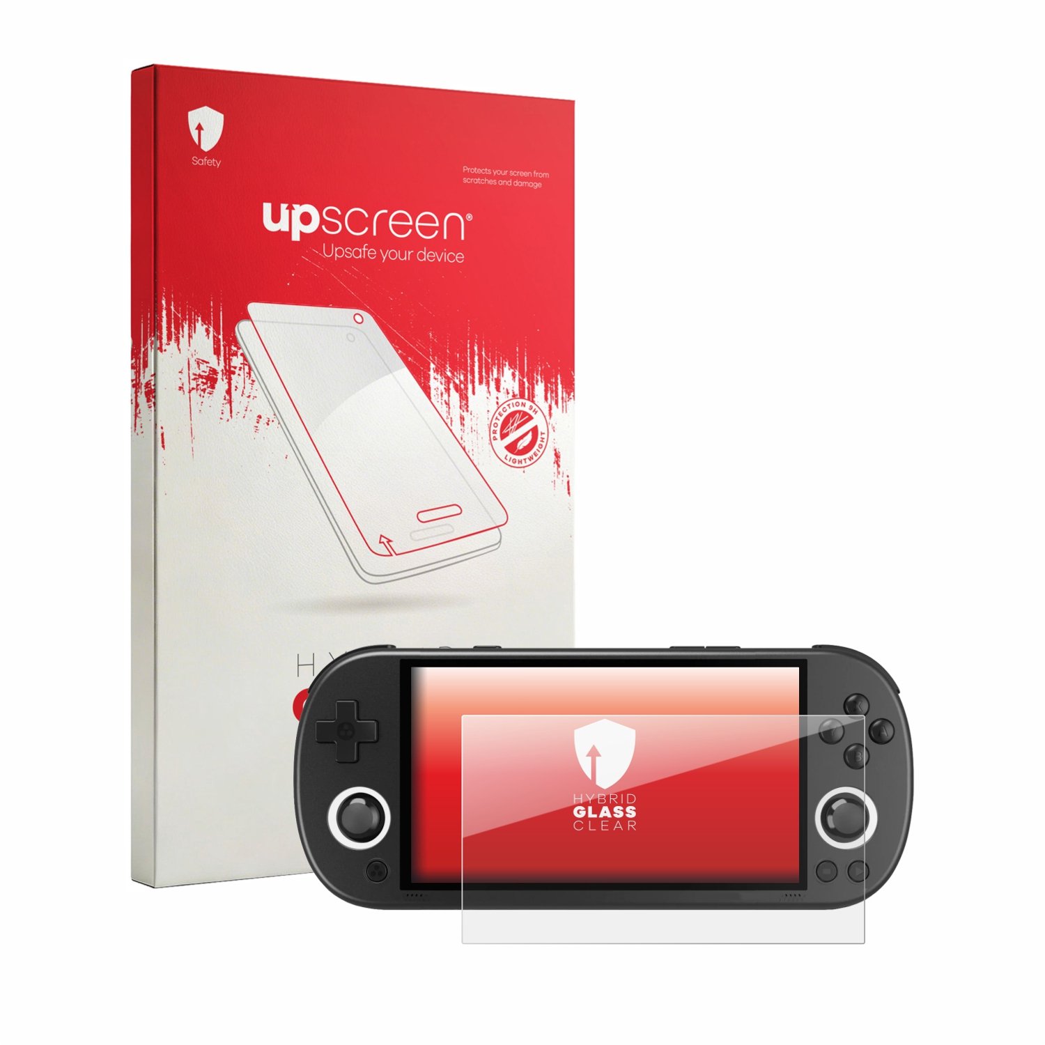 upscreen - Screenprotector voor Trimui Smart Pro - Folie Beschermfolie Beschermglas transparant