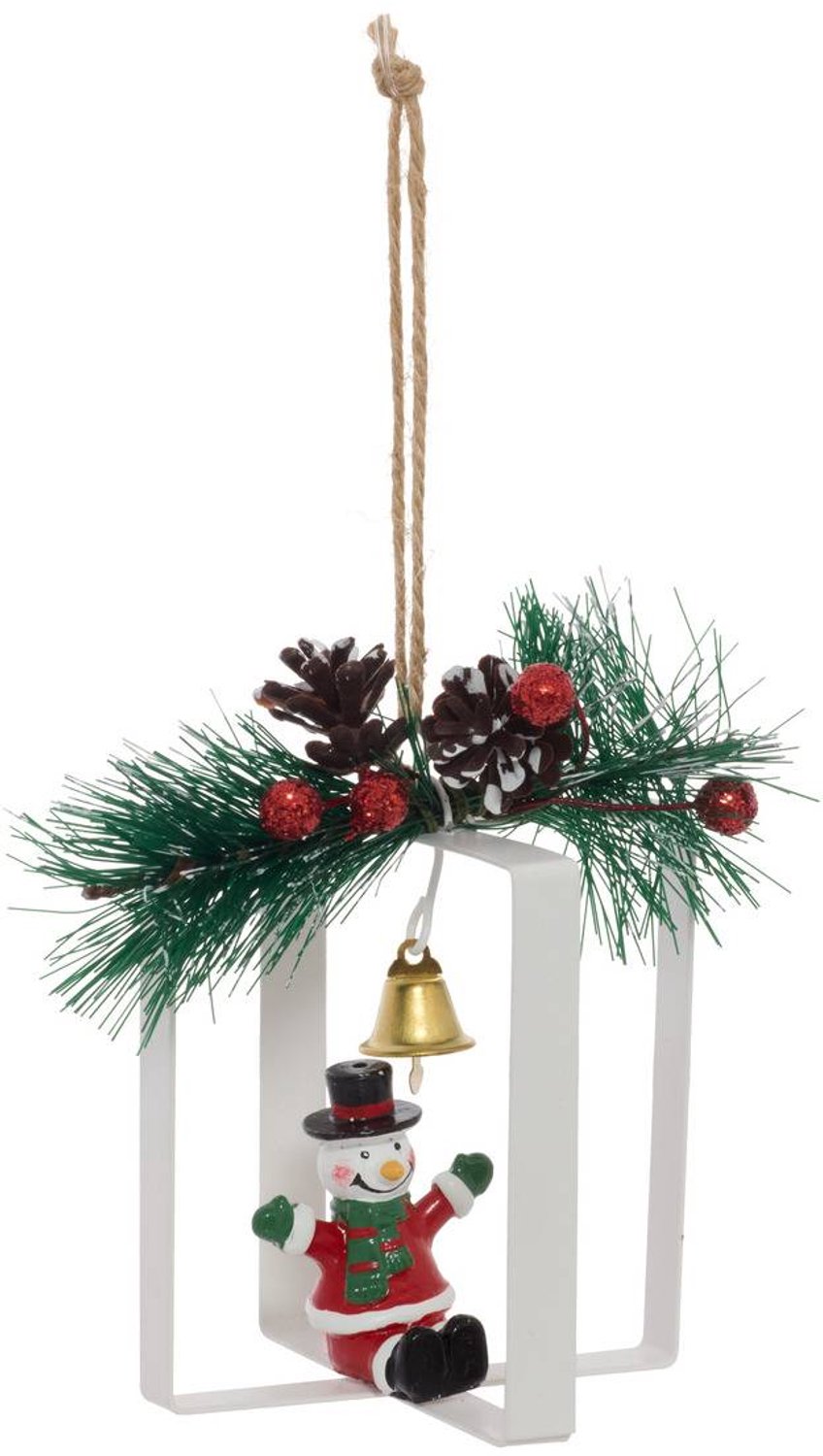 Atmosphera Créateur d'intérieur® SDN MET KADO DECO BN 11CM Blanc