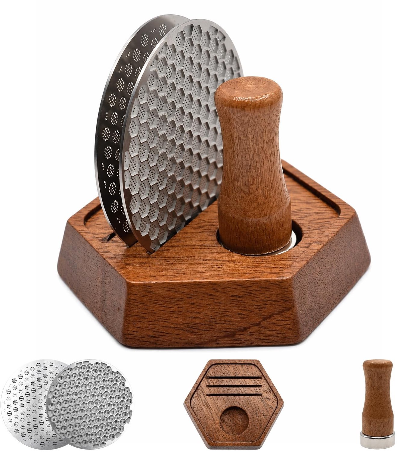 Set van 4 Herbruikbare Koffiefilters van RVS