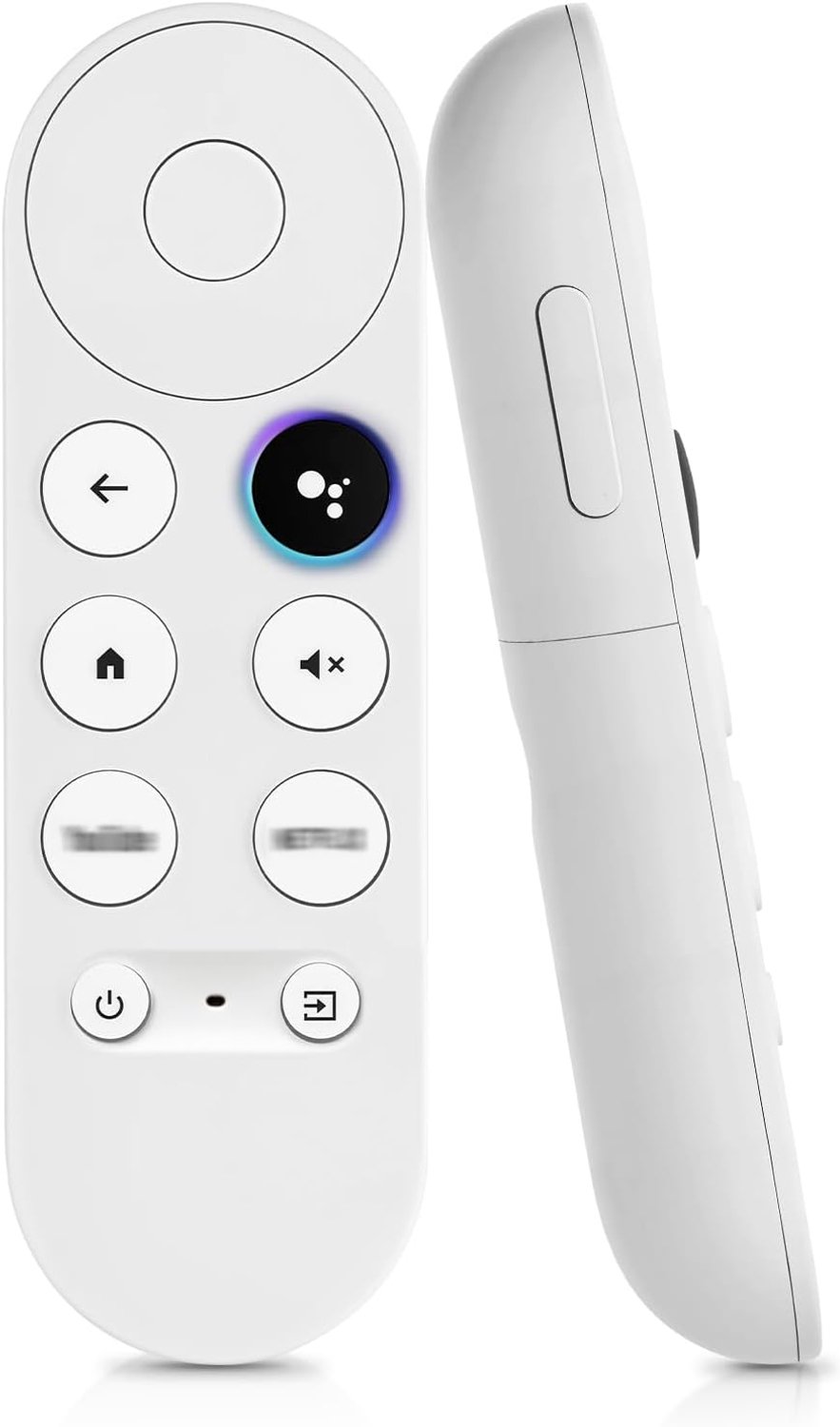 Bluetooth afstandsbediening - voor Chromecast TV 4K Snow - stemcontrole - vervang je originele afstandsbediening - Vemera