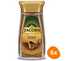 Jacobs - Gold Oploskoffie - 6x 200g