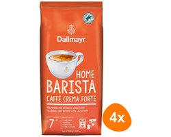 Dallmayr Home Barista Caffè Crema Forte - koffiebonen - 4 x 1 kilo