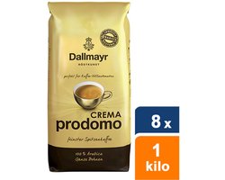 Dallmayr - Crema Prodomo Bonen - 8x 1 kg
