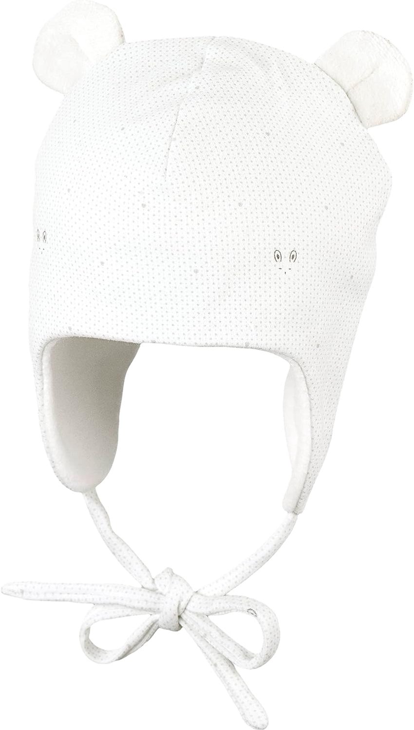 Sterntaler Baby Muts Inca met Oren en Strik - Beige Konijntjes