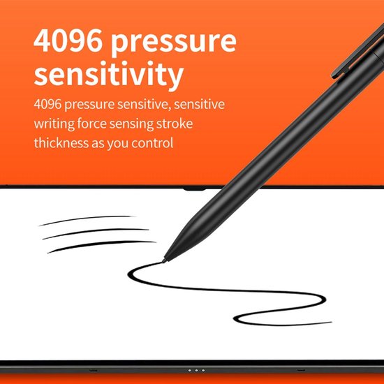 Digitale Stylus 4096 Drukniveaus - EMR-Pen - Handpalmafwijzing - Kantelondersteuning - Etsenfunctie - 1,3 Mm Vervangingstips - Tekenpen — afbeelding 2