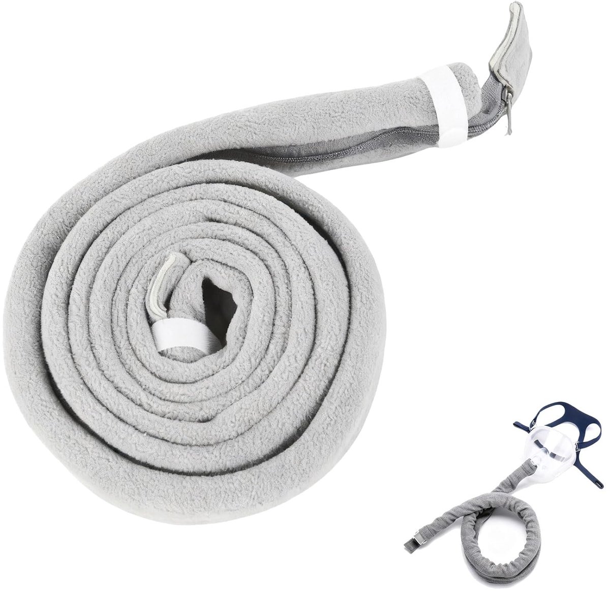 CPAP slangbescherming 1,8 m - microfiber - thermische en akoestische isolatie - voorkomt condensatie - ShopVlot