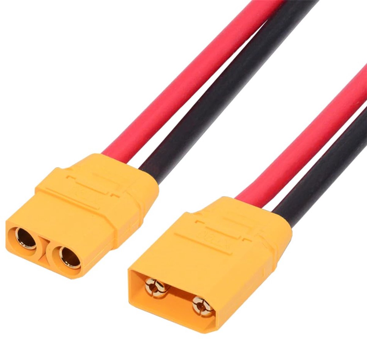 XT90 Male to Female 10AWG Extension Cable Connector for RC Battery Portable Power Station Solar Panel - ShopVlot
