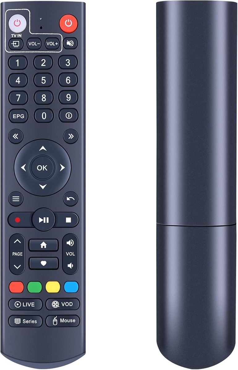 Nue Remote Control Compatible with XSARIUS Android Pure 4K - Pure 2 - Avant 5G - 2 - 2+ - 2+ Ultra - ShopVlot
