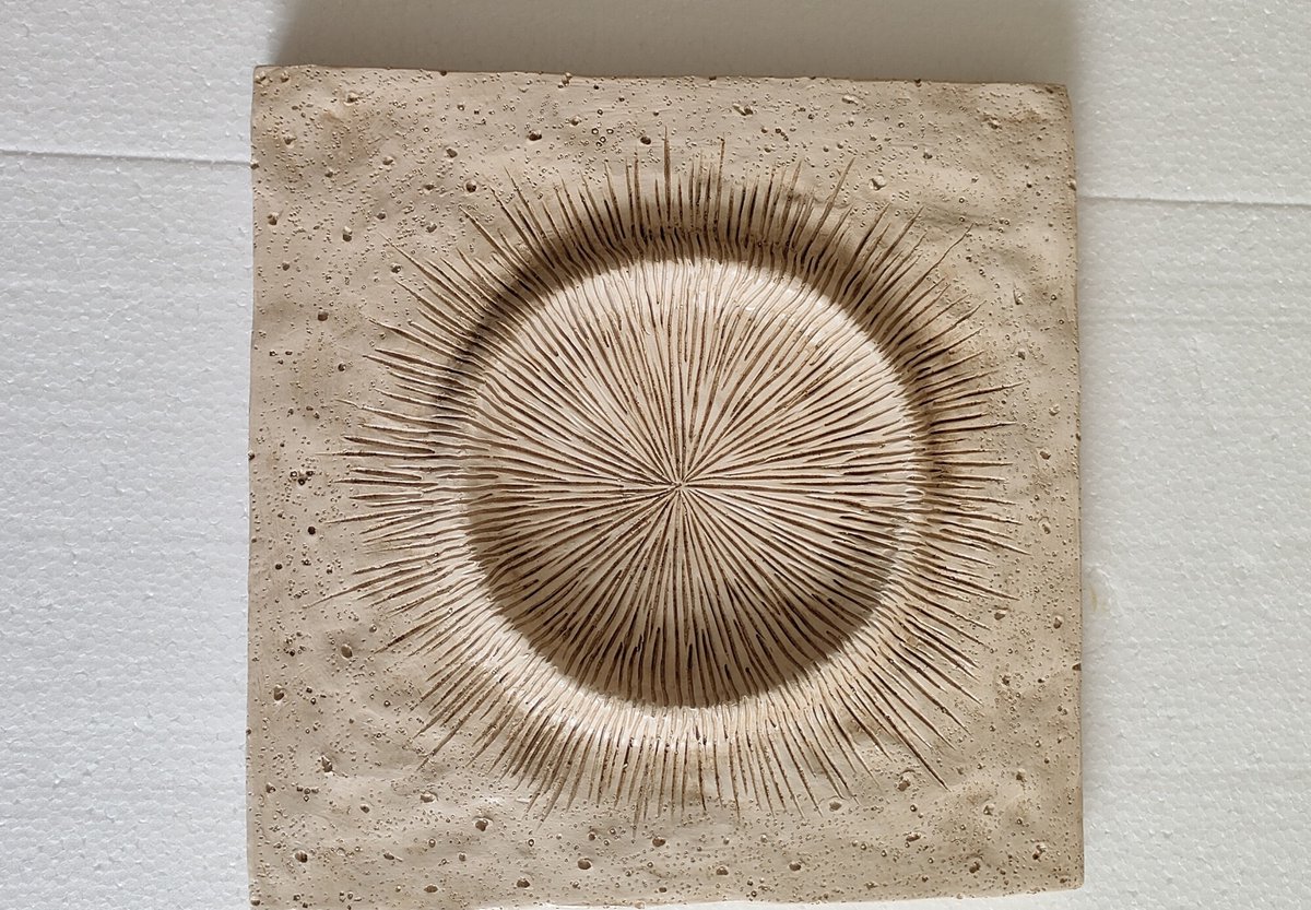 Wanddecoratie Dune vierkant