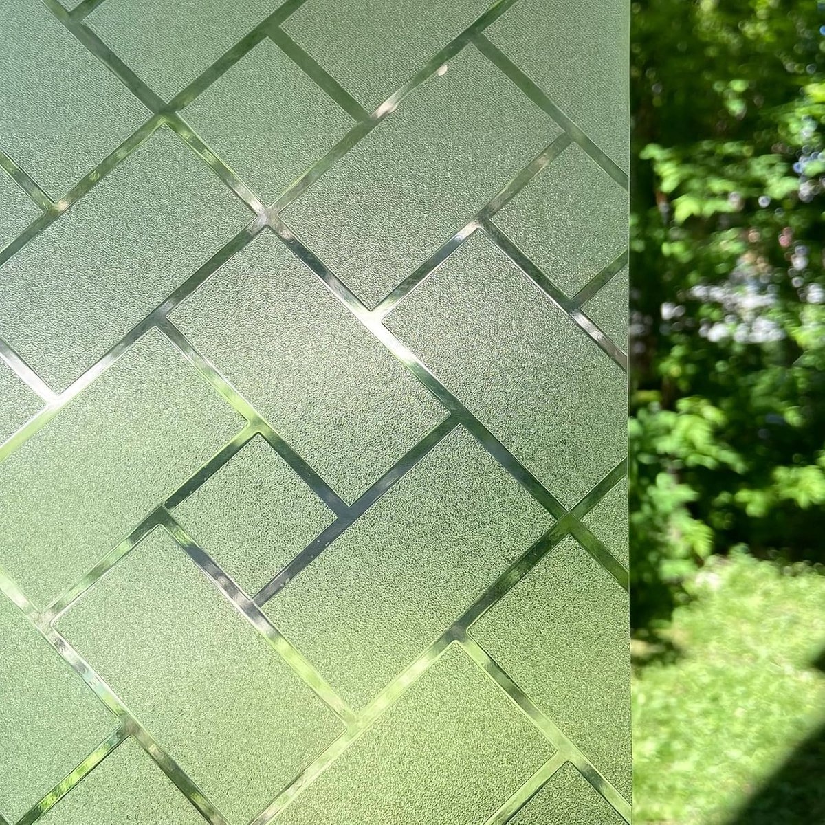 Raamfolie Privacy Mat Raamfolie UV Raamfolie Privacy Mat Glas Raamfolie Niet-zelfklevende Statische Plasticfolie voor Badkamer Thuiskantoor