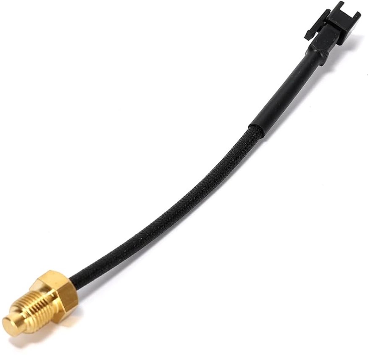 1 Pcs 2Pin Koperen Motorfiets Water Temperatuur Sensor Kabel Connector M10x1mm Compatibel Met KOSO Water Temperatuur Meters