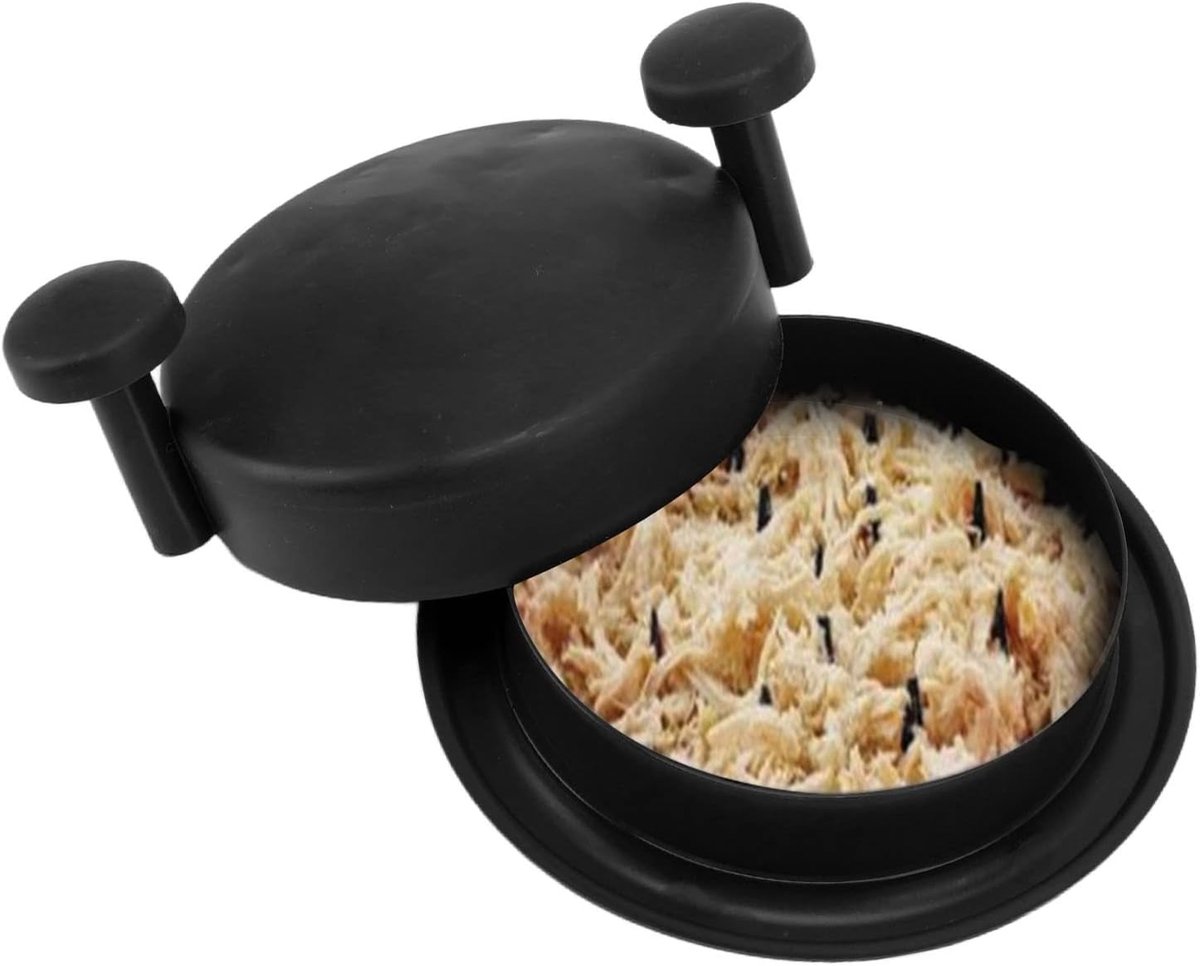 Shredder Tool, Multipurpose Chicken Grinder Vleesversnipperaar voor Groenten Pulled Pork Beef Chicken (Zwart)