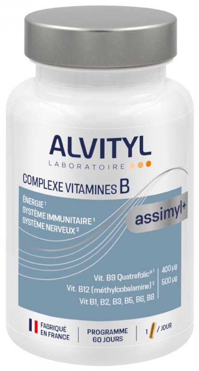 Alvityl Assimyl+ Vitamine B Complex 60 Capsules