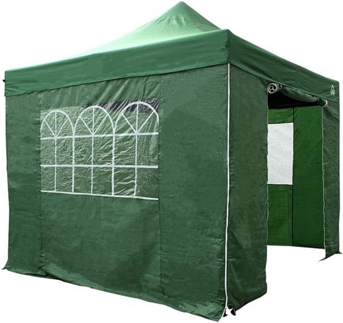 Waterdicht pop-uptuinhuis - 3x3m - Groen met 4 zijwanden
