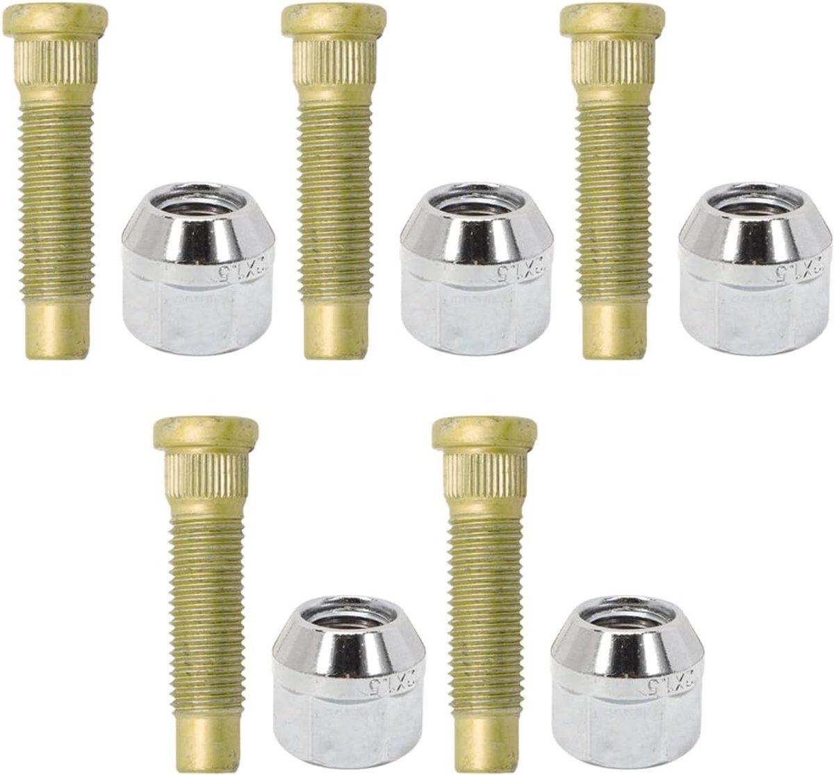 Nut Kit Compatibel met Ampera EV150 wielmontage, 9595179 9598799