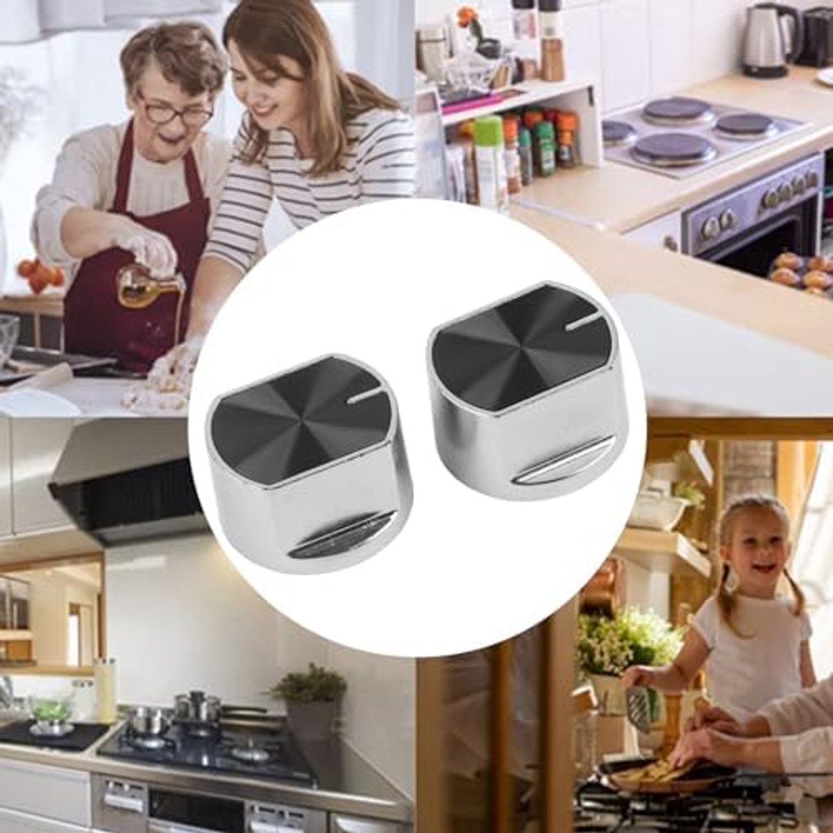 Knoppen Voor Dy46X Hotpoint Fornuis Bouton Vier Fornuis Deel Controle Knoppen Vervanging Zinklegering Schakelaar