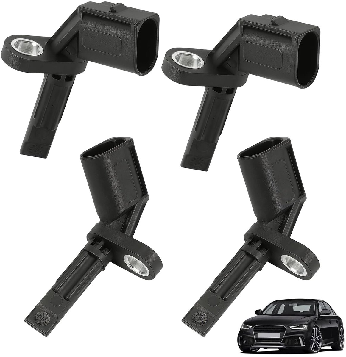 4 ABS-sensoren, snelheidssensoren voor, achter, links en rechts voor A4 B8 8k A5 A6 C7 A8, snelheidssensor 4e0927804 Phaeton 4e0927804f