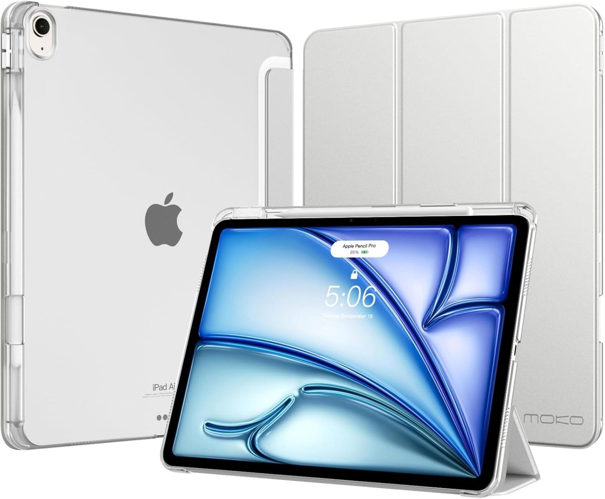 iPad Air 13-Inch Hoes met Pencil Houder voor M4/M3/M2 - Bescherming, Stijl en Functionaliteit