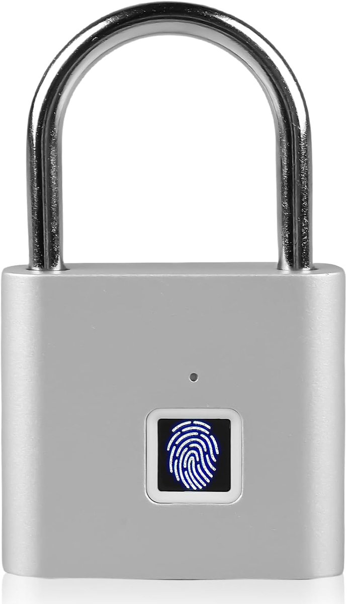 Vingerafdrukslot - Slimme slot met USB-oplaadbaar - Waterdicht - Veilig en snel openen - ShopVlot