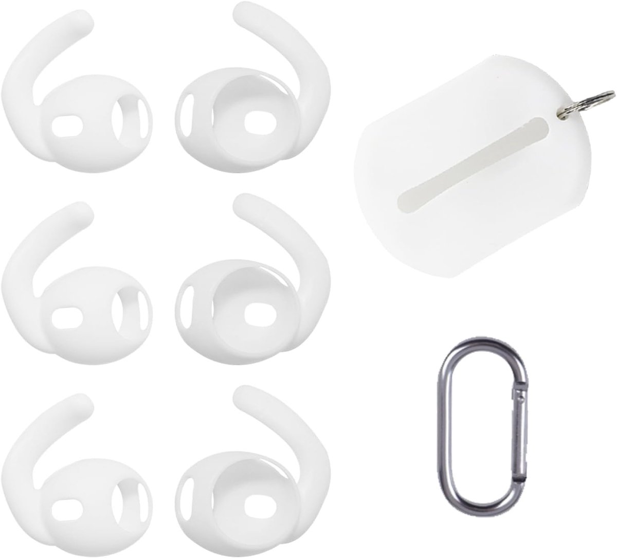 Oorbeugel voor Pro 3 met antislip oppervlak en opbergtas, zachte huidvriendelijke siliconen oorlus, compatibel met Pro - ShopVlot