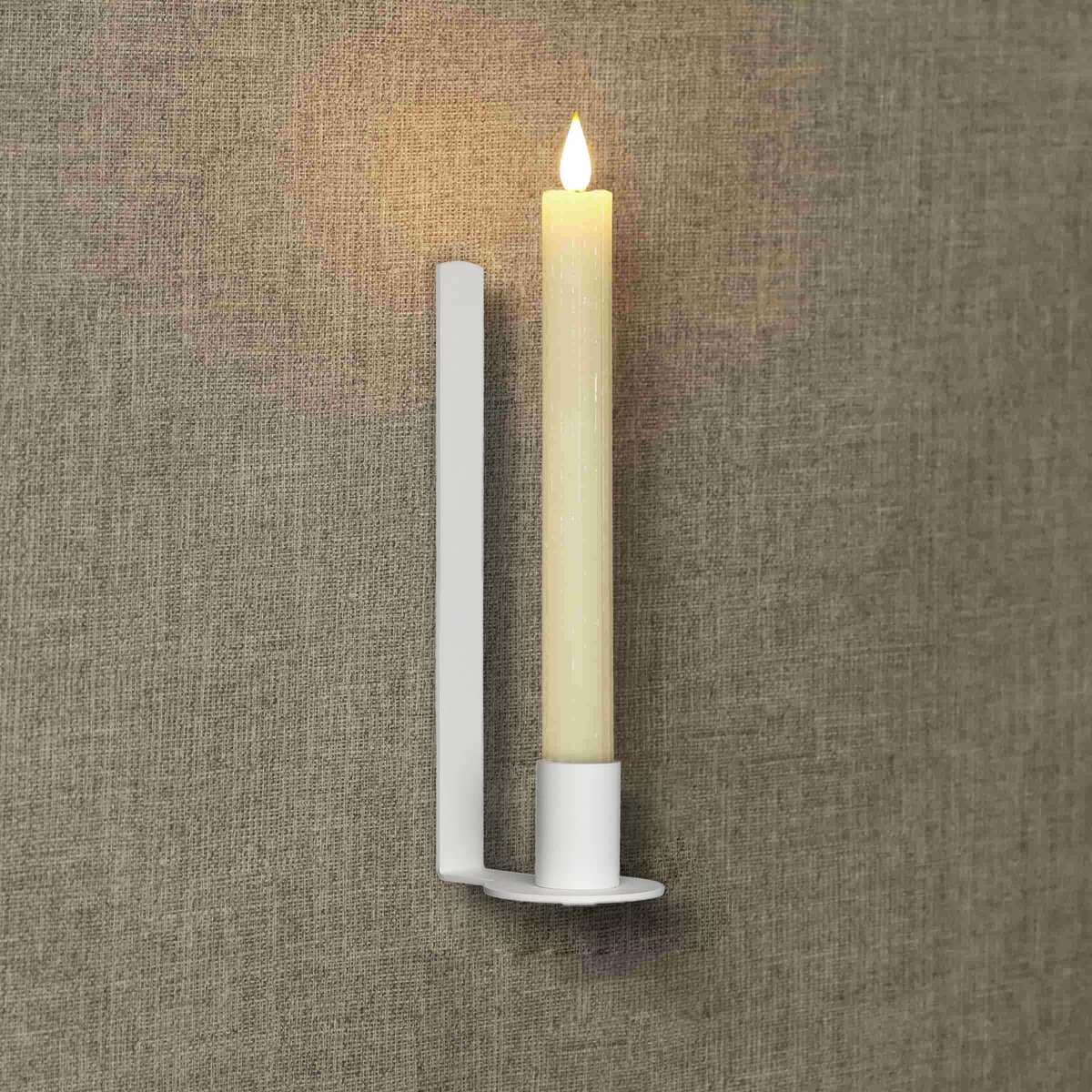 Magnetische Kaarshouder Wit - Kamer26