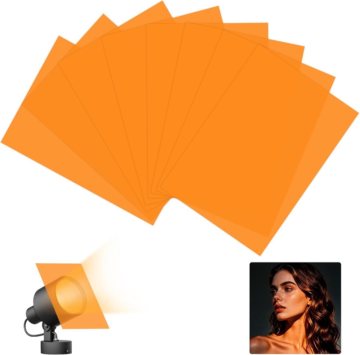 Folie voor Lampen 8 Stuks Voor Studioflitsers