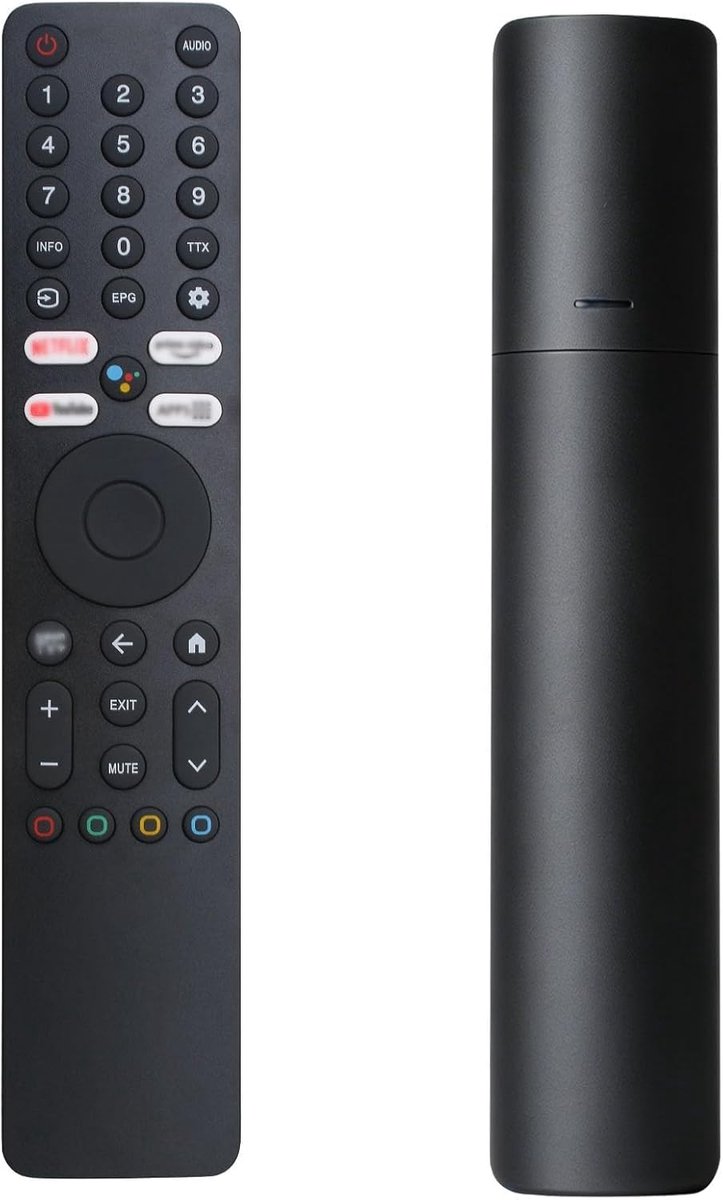 Afstandsbediening voor TV, universele afstandsbediening met spraakzoekfunctie voor Smart TV MI Q1 P1 32 43 55 75 inch QLED, snelle Bluetooth-verbinding