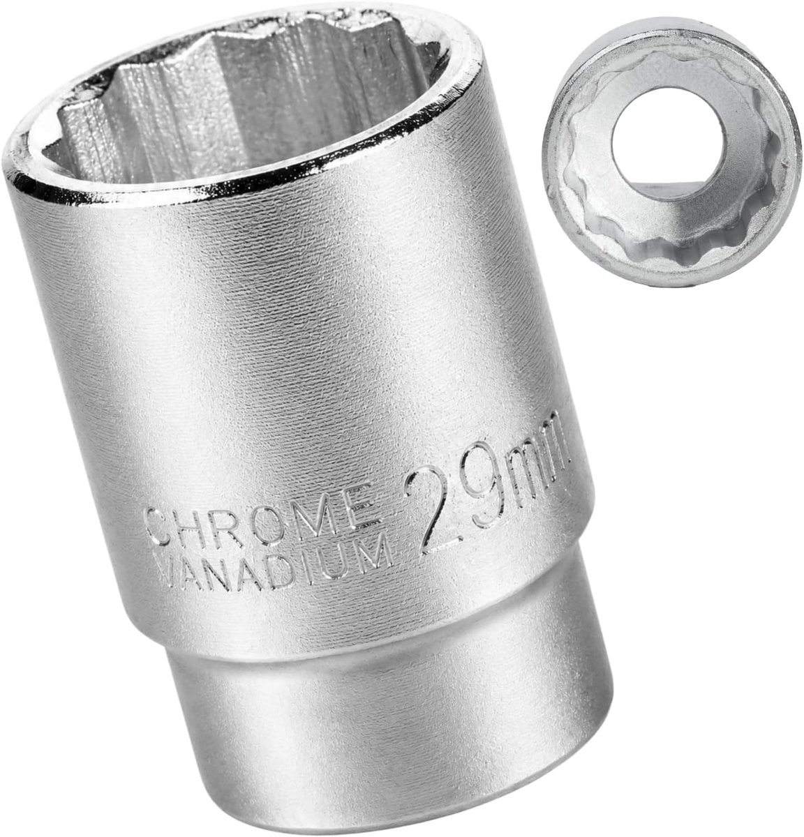 29 mm 3/4 inch 12-kant, dopsleutel 3/4 29 mm voor CR-MO sleutel (wit)