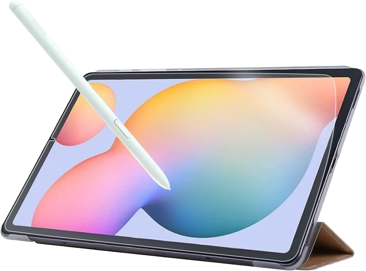 2 stuks displaybeschermfolie, compatibel met Samsung Galaxy Tab S6 Lite P610/P615, 10,4 inch, diavoorstelling voor tekenen, schrijven en notities