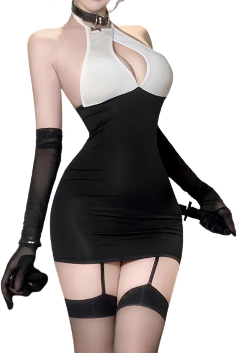 Kleding anime dames kantoor outfit babydoll cosplay kostuums vrouwen sexy rollenspel uniform ondeugende lingeriesets Halloween Valentijnsdag nachtclub