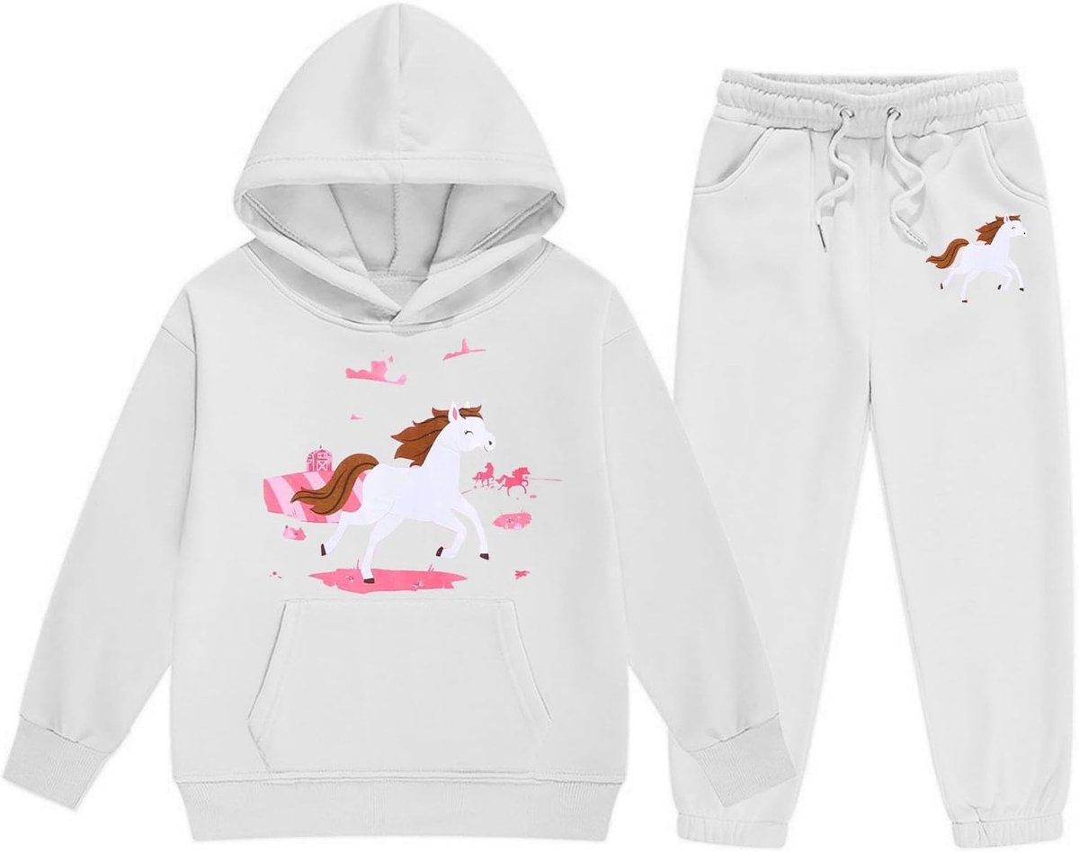 2-delige set voor meisjes, katoen, kinderen, T-shirt, broek, babykleding, korte mouwen, kostuum, vakantie, effen, casual, ademend, zacht, comfortabel, A96