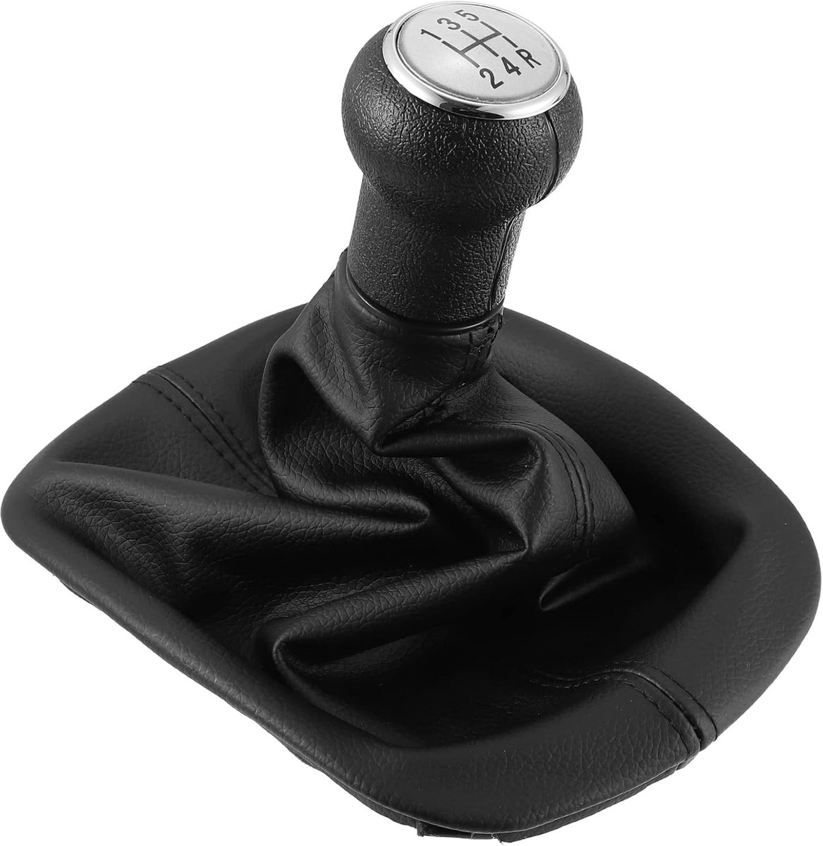5 Speed Handgeschakelde Versnellingspook Past voor VW Passat - 1 Stuk Zilveren Toon