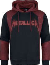 Metallica EMP Signature Collection Heren Trui met capuchon - zwart/rood - L