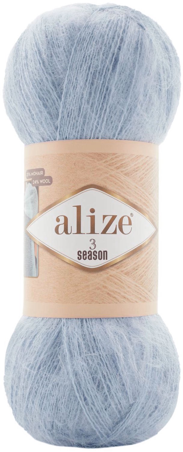 Alize Mohair 3 Season 21 Pakket 5 Bollen van 100 Gram