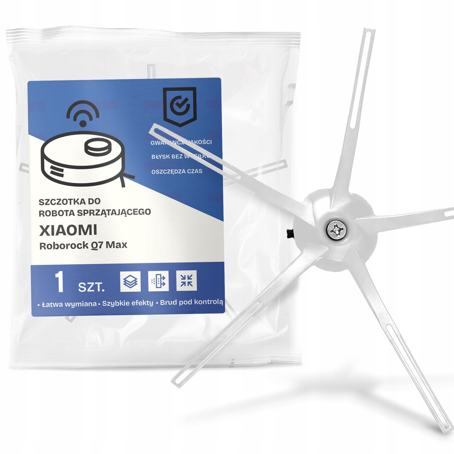Zijborstel voor Xiaomi Roborock Q7 Max Robotstofzuiger