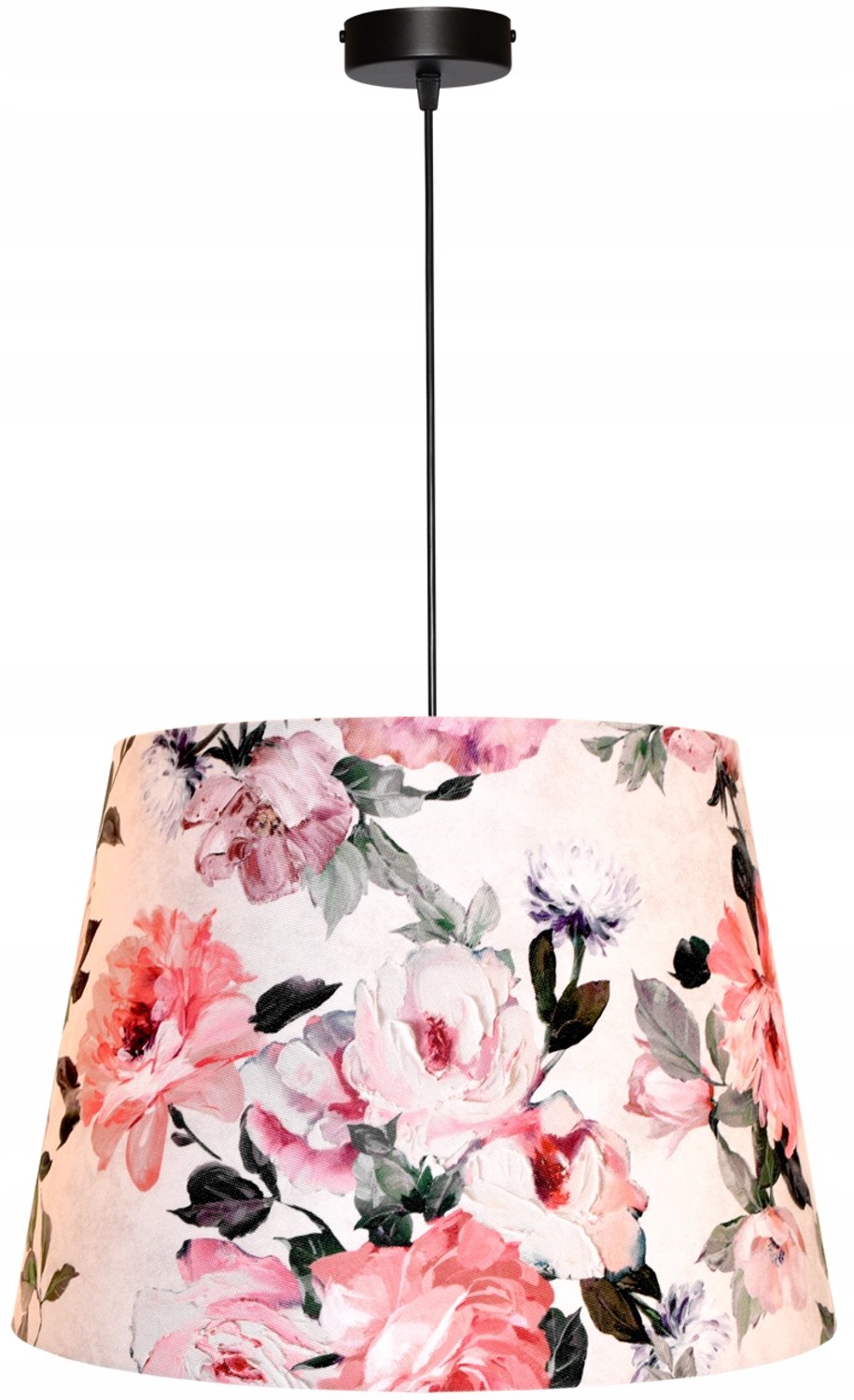 Merلوze Hanglamp met Bloemendesign, Kegelvormige Kap, E27 Fitting